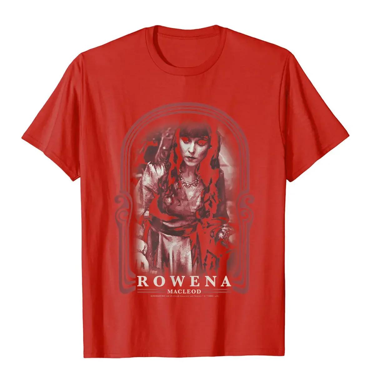 

Supernatural Rowena Macleod Witchy Red Frame TShirt On Sale Design T Shirt Cotton Tees For Students 3D Printed S