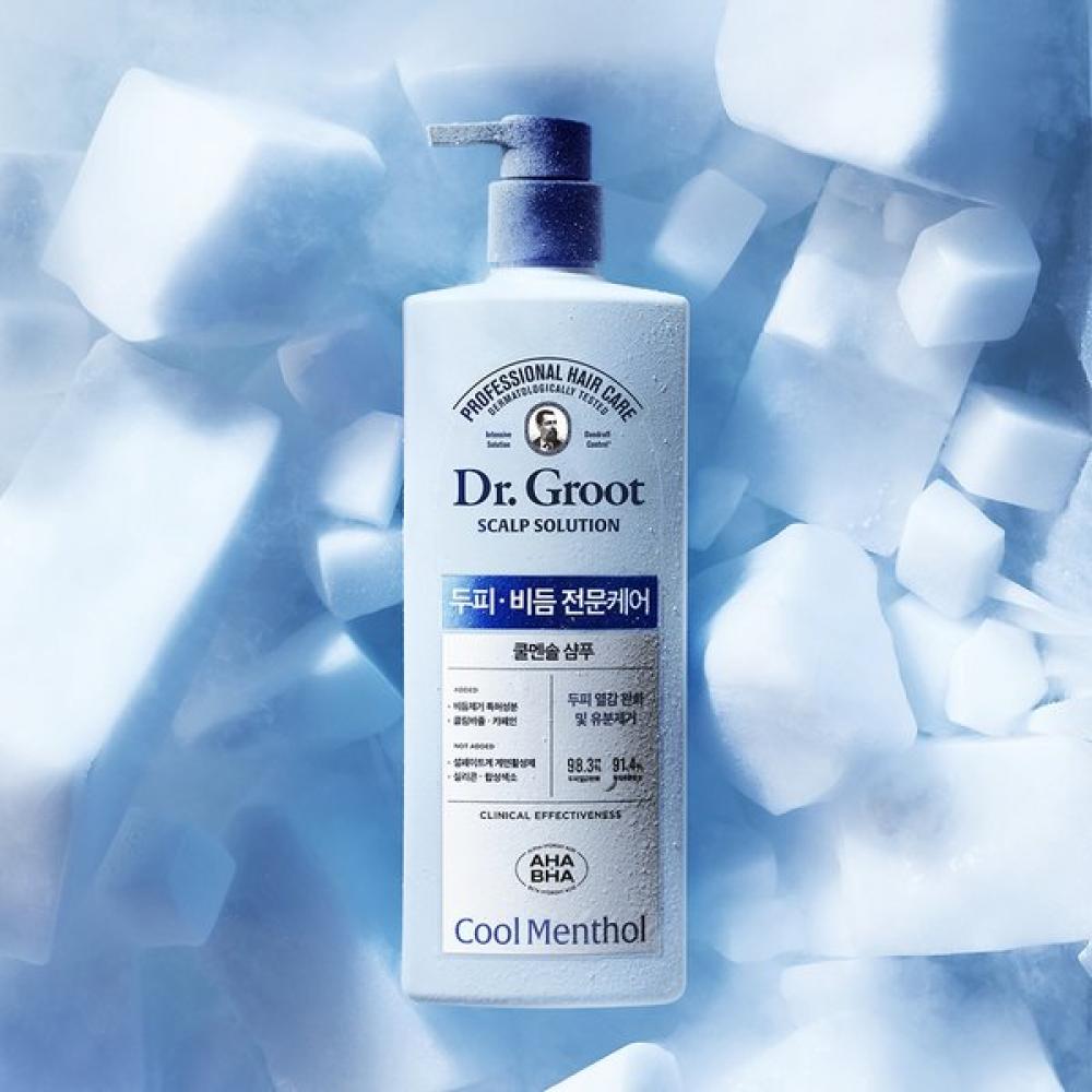 Dr.groot Kopfhautlösung Schuppen Kopfhautpflege Coolmensol 700ml