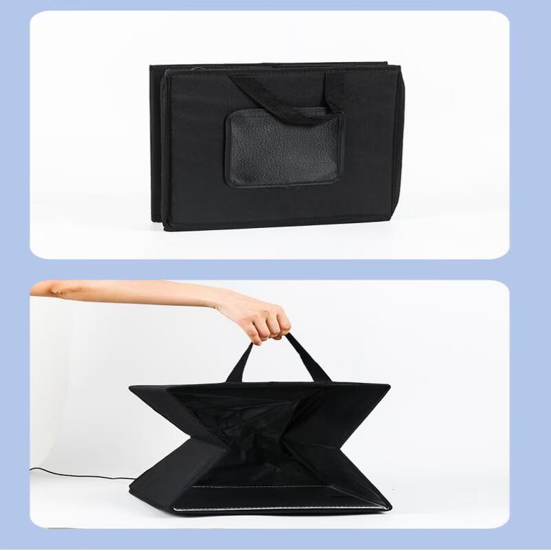 OLOEY 25cm Foldable Photography Softbox Kit
