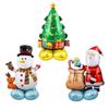 Christmas Foil Balloons Santa Claus Balloon Standding Balloon Christmas Gift Santa Balloon Xmas Party Supplies Home Decoration