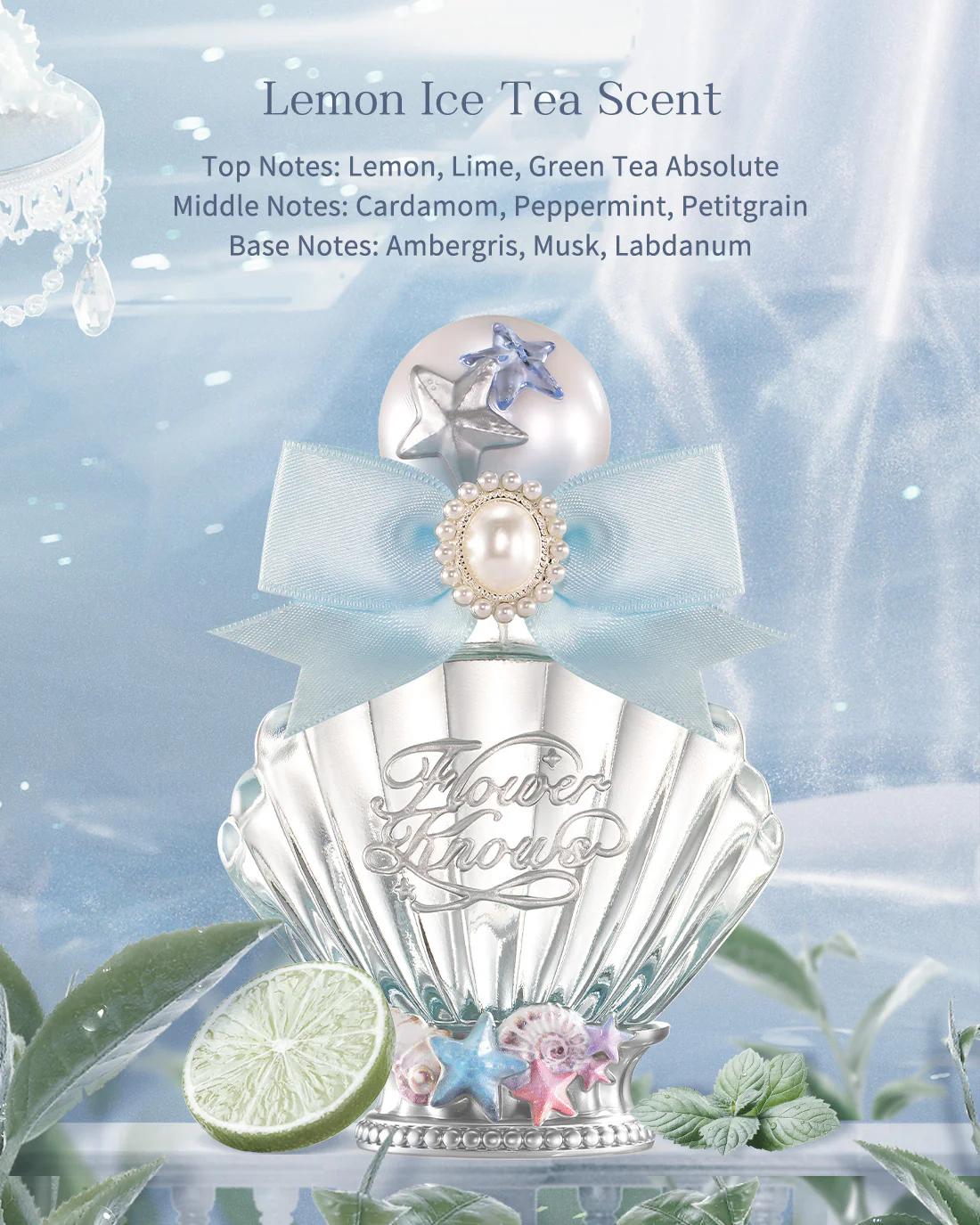 

Flower knows Shell Pearl Collection Perfume Long Lasting Perfume 50ML Lemon Ice Tea Scent