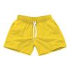 Mens Swim Trunks with Side Pockets Summer Casual Solid Color Beach Shorts Quick Dry Lightweight Board Shorts Swimwear Swimsuit