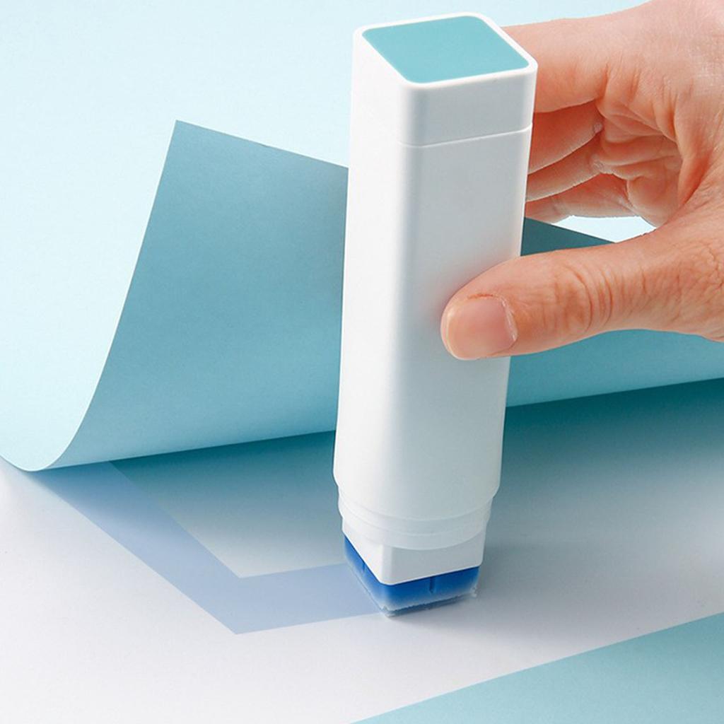 Glue Stick for Students High Viscosity Tetragonum Right Angle Easy To Identify Solid Glue for Office