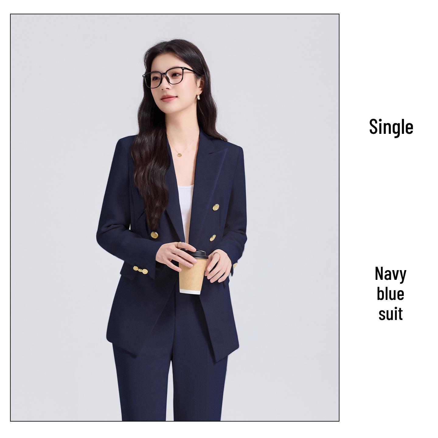Women s Blazer 2026: New Spring & Autumn Style, Elegant Formal Commute Suit Jacket XL