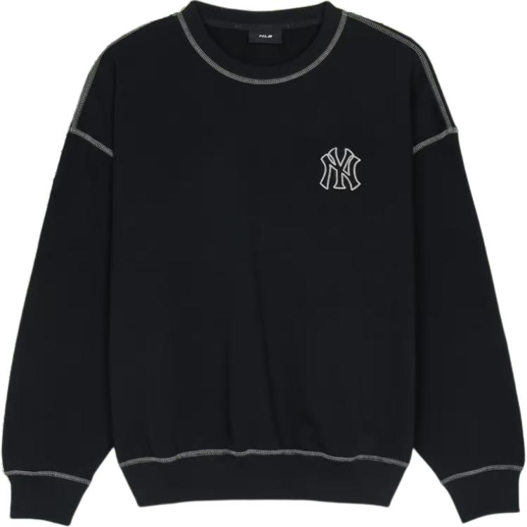 New MLB Overfit New York Yankees Coopers Logo Mega Sweatshirt Unisex Black 3AMTB0251-50BKS