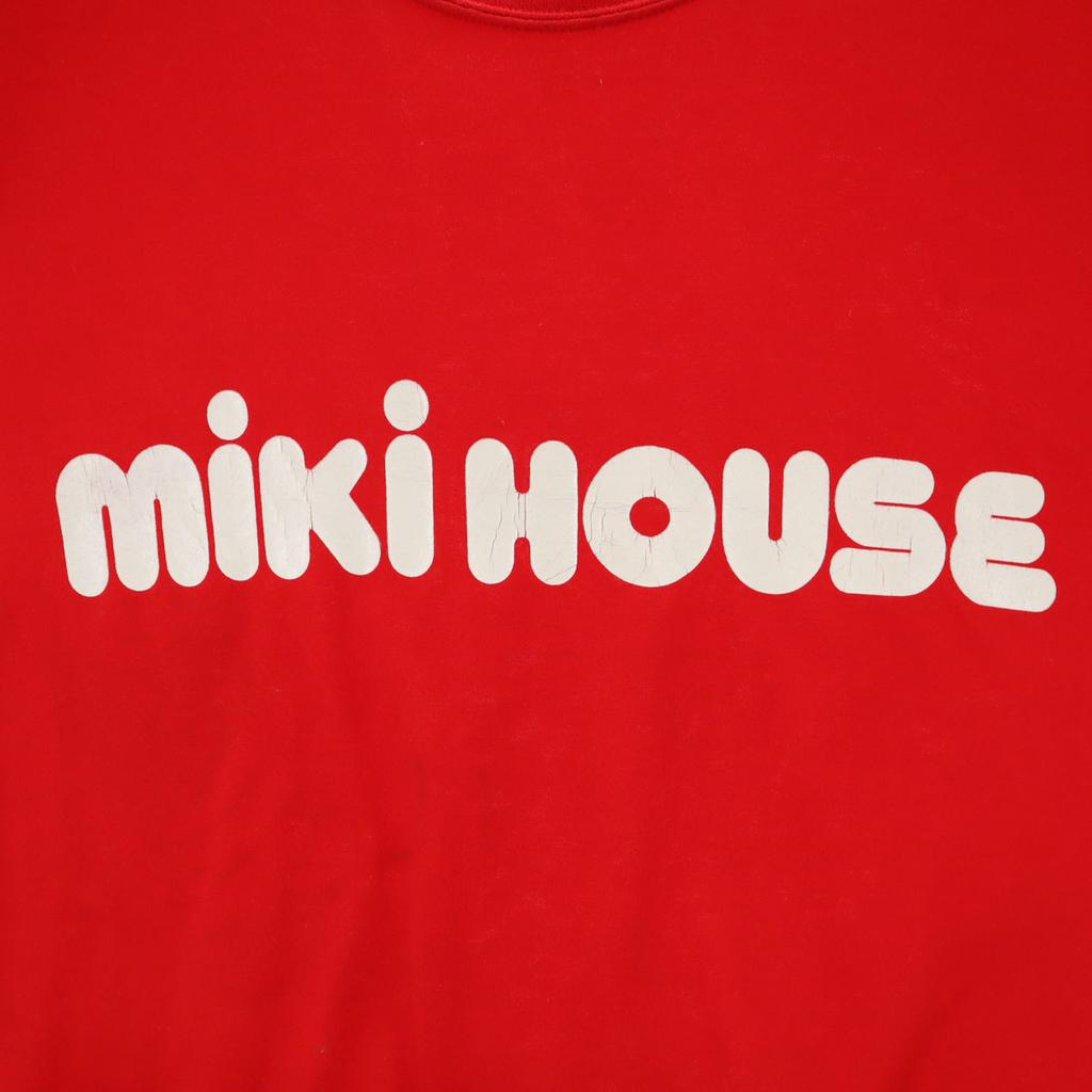 MIKIHOUSE Made In Japan Short Sleeve T-shirt M Red Men's Used