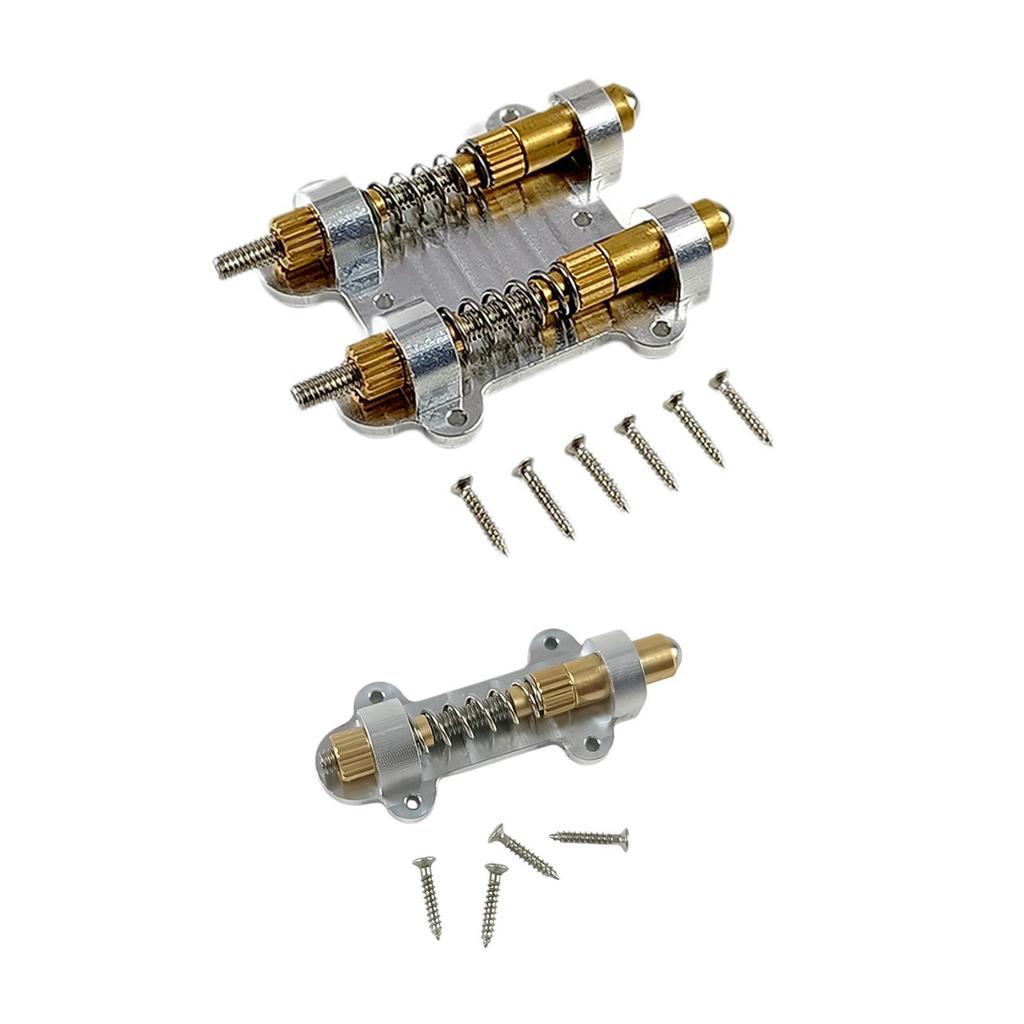Gitarren-Tremolo-Stopper, Armierungsversteller für E-Gitarren, Zubehör, massiver Gitarren-Tremolo-Brückenstabilisator für Anfänger