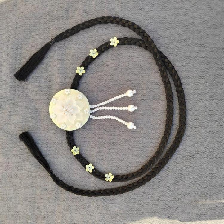 Handmade Hair Accessories Colorful Elegant Hairpin Traditional Headband Suitable for Youthful Performers At Any Occasion