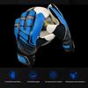 A Pair of Special Thicken Latex Blue Adults Anti Skid Football Goalkeeper Soccer Training Gloves