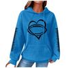 3D Printed Checkered Oversized Sweatshirt Women Streetwear Casual Crewneck Long Sleeve Top S-5XL