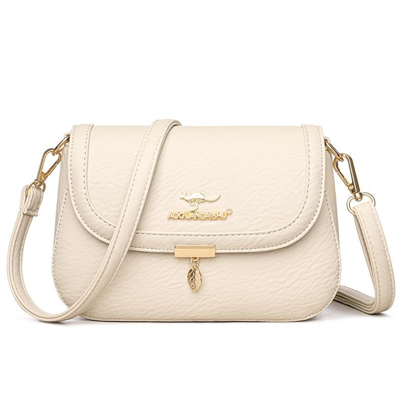 Hochwertige weiche PU-Leder Umhängetasche, Modische Damen Schulter-Crossbody-Tasche, Lässige Schultertasche geeignet für den täglichen Gebrauch und zum Einkaufen