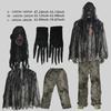 Childrens Corpses Costume Scary Halloween Corpses Costume Set Living Corpses Role Play Costume for Haunts House