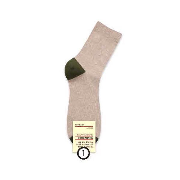 

Мужские толстые хлопковые носки до середины икры в вертикальную полоску Kikiyasocks One Size (40-46) кофейный