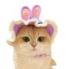 Cat Hat Pets Knitted Cosplay Hat Halloween Christmas Party Costume Headwear Dress-up Accessories for Puppy Cat Kitten