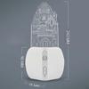 LED Castle Night Light Nursery Lamp, Desk Lamp Motion Activated Light, Atmosphere for