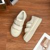 Grape Mother Winter New Thick-soled Muffin Cotton Shoes Women Wear Small Height-increasing Board Shoes School Style Casual Shoes Women