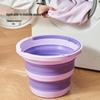 Sanrio Authorized Silicone Folding Water Bucket: Portable, Car-Mounted, Handheld Household & Outdoor Use