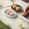 Chinese Ceramic Tea Snack & Fruit Plate