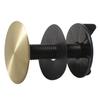 45mm Spülbeckenlochabdeckung Edelstahl Gold Waschbecken Armaturenlochabdeckung Küchenspüle Armaturenlochabdeckung Spülbeckenlochabdeckung Armaturenlochabdeckung