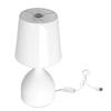 Bedside Table Lamp 5V Dimmer Touch Switch White Nightstand Lamp for Kids Room Living Room Bedroom