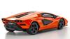 Maisto Lamborghini Countach LPI800-4 Orange 1/18 Scale Special Edition Model with Display Base, Openable Doors, and Working Suspension