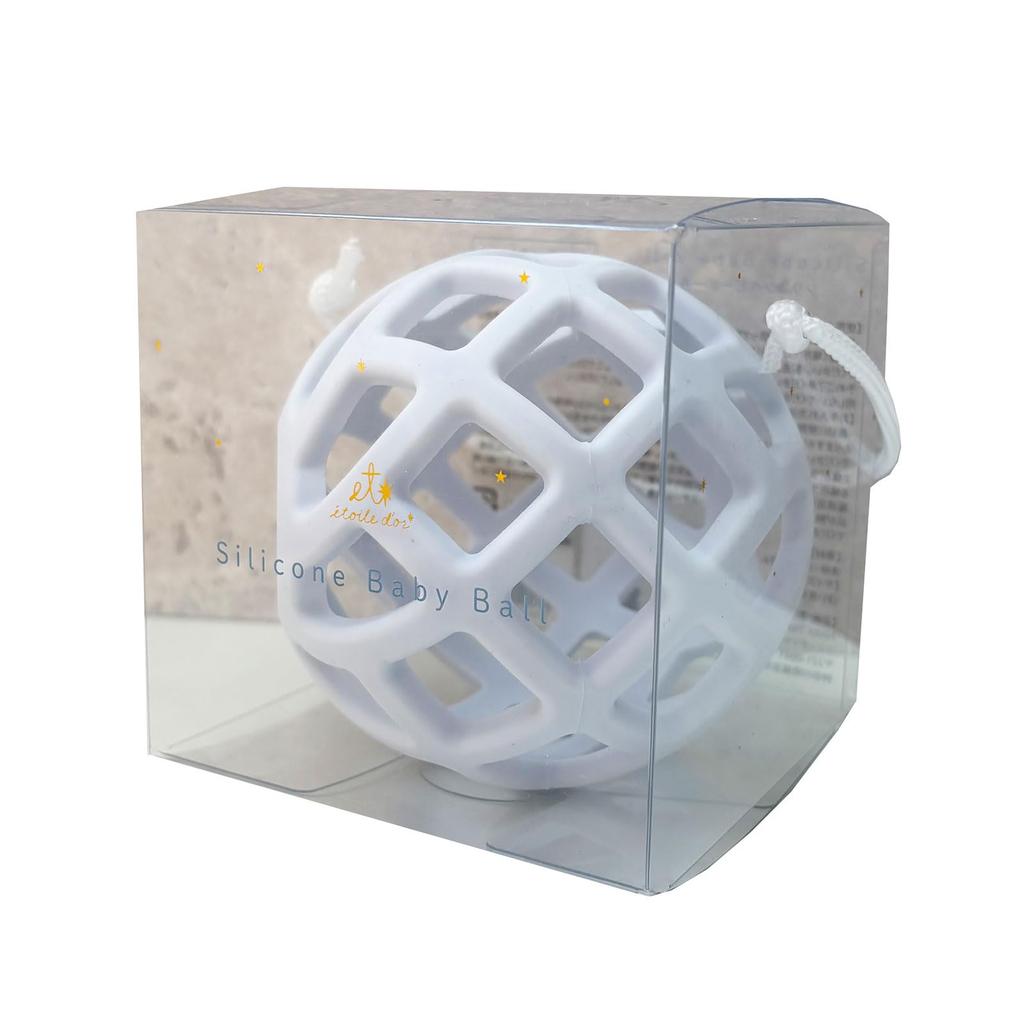 Etoile Doll Silicone Baby Ball, Light Blue