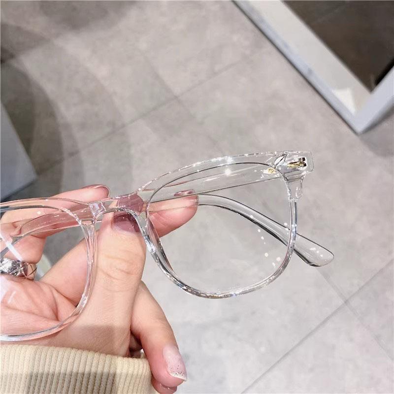Fashion Leopard Frame Spectacles Glasses Anti-Blue Light Clear Lens Eyewear Frames For Daily Office Reading Life Accessories