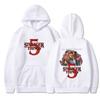 Men's and Women's Fleece Sweater Jumper Hoodie Anime hoodieStranger Things4
