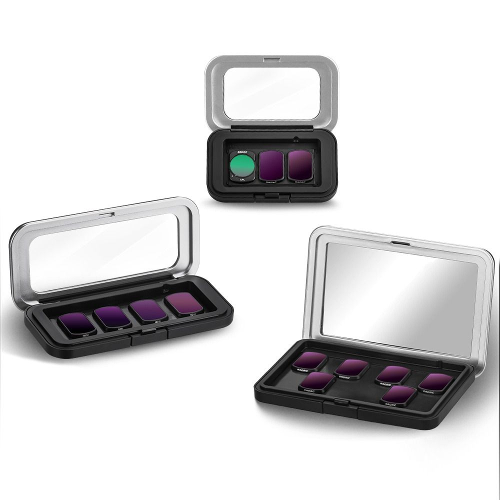 Anti-scratch Filters Carrying Case for DJI Osmo Pocket 3 UV/CPL/ND Wide-angle Lens SD/TF