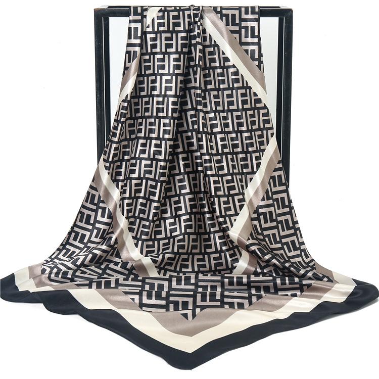 

90x90cm Large Square Scarf One Size