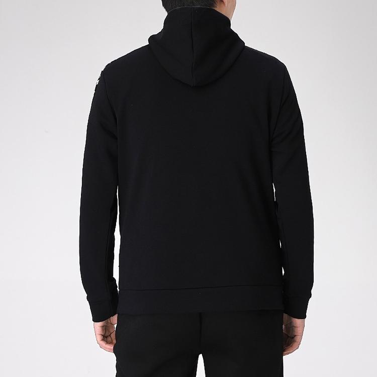 Puma Logo Hooded Sweatshirt Men Tops Black 584128-01