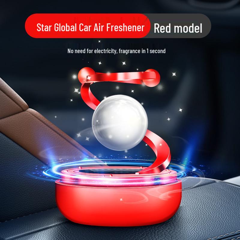 

Solar Car Perfume Ornament: Long-lasting High-end Aromatherapy for Men s Center Console