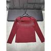 European Style Rhinestone Embellished Long Sleeve Knit Top - 2026 Autumn/Winter Collection