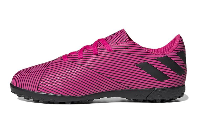 

Adidas 19.4 Turf Boots J Comfortable Slip Resistant Abrasion Resistant Low top Kids Soccer Shoes Rose Red Kids F99936 28.5