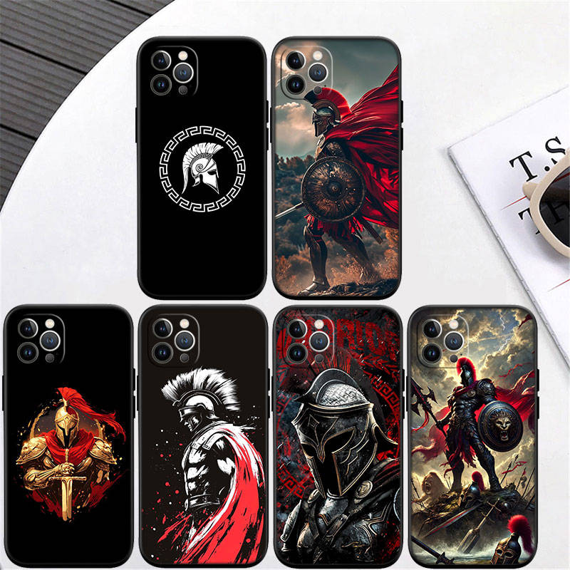 IR25 Spartan Warrior Case for Samsung A06 A35 A25 A24 A15 A05S A05 M55 M35 M15 A02 A12 A13 A10 A16 A20 A30 A22 A31 A32 A33 A42 A50