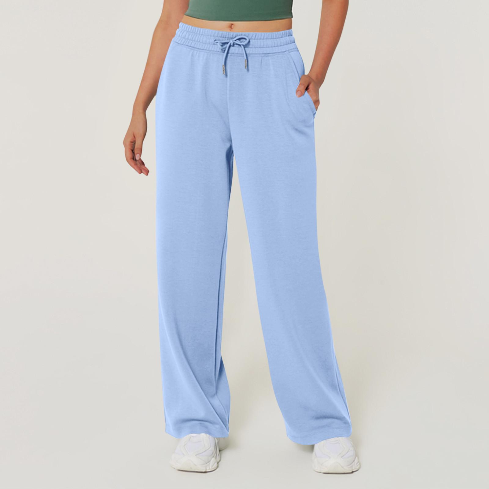 

Женская рабочая одежда, спортивные штаны, повседневные свободные флисовые брюки для бега с высокой талией, женские спортивные штаны, повседневные брюки, штаны для йоги, домашняя одежда M