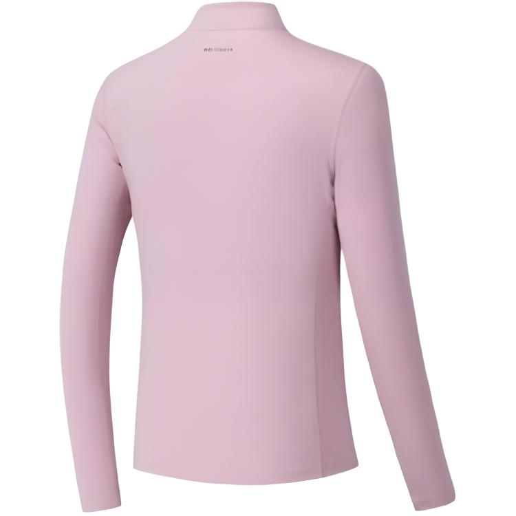 Anta Champion Outdoor Series Simple Soft Moisture-Wicking Quick-Dry Comfortable Long Sleeve Knit Shirt Women Tops 162540409-1