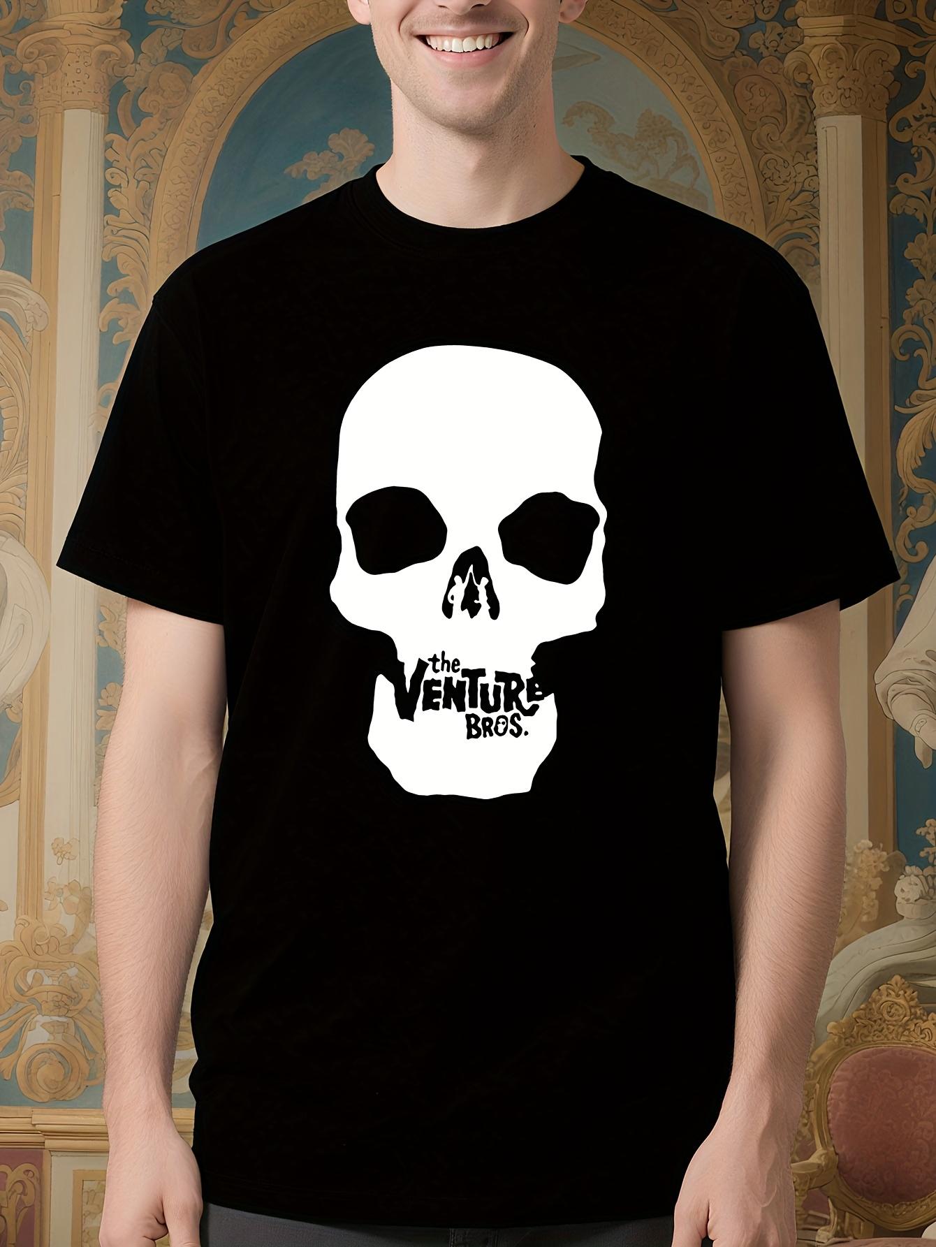 The Venture Bros. Skull Graphic Tshirt - Officially Licen... XL