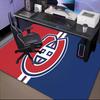 Canadiens Eishockey Team Fußmatte für Wohnzimmer, Spielzimmer, Büro, Schlafzimmer, Bürobodenmatte Verspieltes Design, Weihnachts-Fan-Geschenke