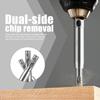 652F 7Pcs Woodworking Drill Bits Reaming Bits Hole Opener Hardware Tool Door Window