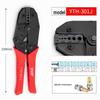 YTH-301 Series Ratchet Crimping Tool for Pin-Type Terminal, Labor-Saving Manual Crimper.