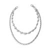 Zinc Zinc Zinc Alloy Pearl Waist Chain Tassel Pants Chain Cool Tassel Jeans Chain  Male