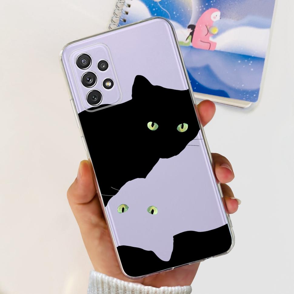 For Samsung Galaxy A53 5G Case Soft Silicone TPU Back Cover For Samsung A53 SM-A536B/DS Case 6.5" Phone Cover Shockproof Bumper