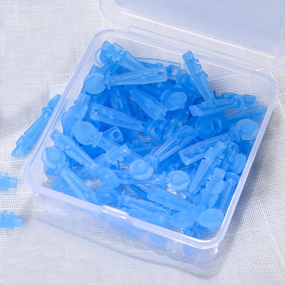 YFFSFDC Blackhead Removal Acne Pore ABS Beauty Easy to Disposable Tool, Needle, Care, Material, Tool, Use, Portable, (50 Pieces)