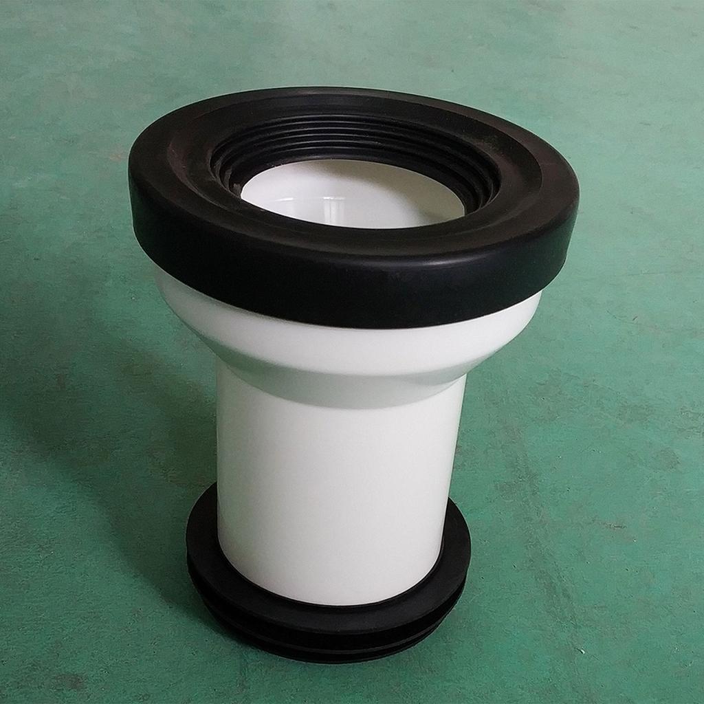Toilet Extension Pipe Shifter with Reliable Performances Straight Pipe Connector for Bathroom Use Minimizes Leaks & Odor