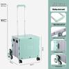 DIANA Folding Utility Cart with Integrated Tabletop