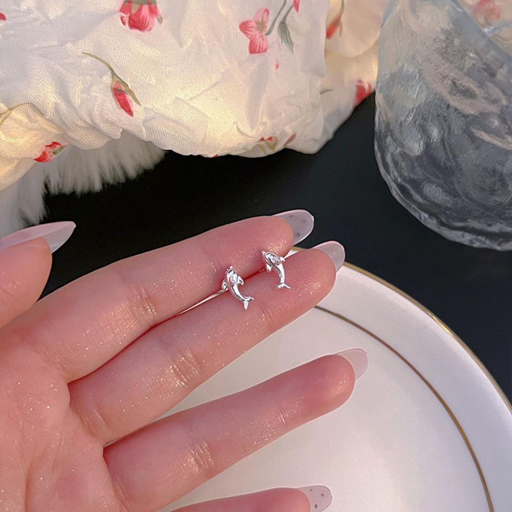 S925 Silver Needle Light Luxury Pearl Zircon Earrings Women's High-end Temperament Niche Versatile Stud Earrings