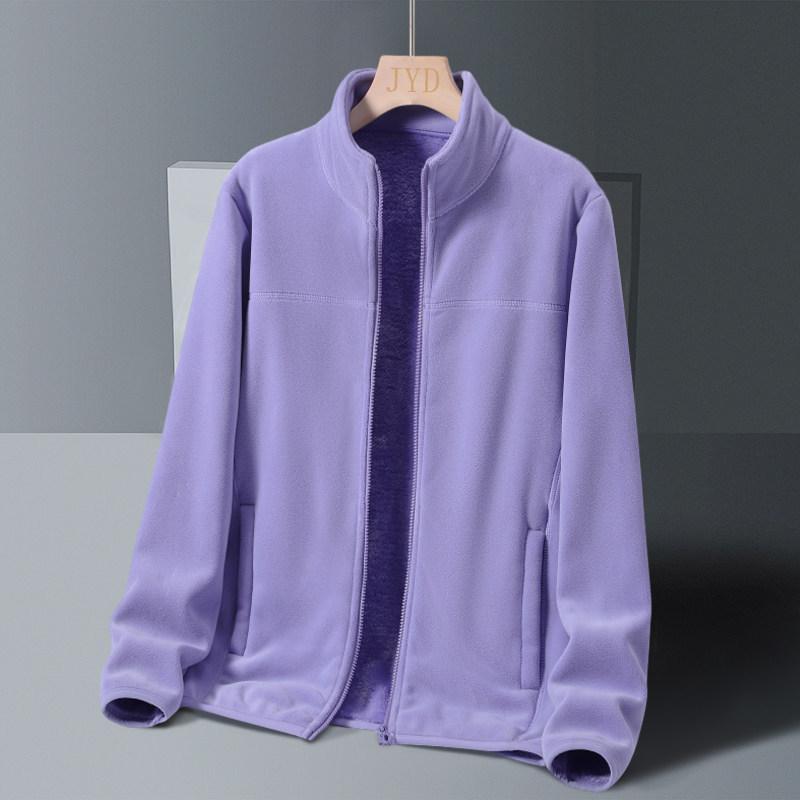 Cappotti in pile da uomo e da donna per autunno e inverno, maglione in pile da autunno giacca sportiva e casual da uomo, top in pile da uomo per l'inverno