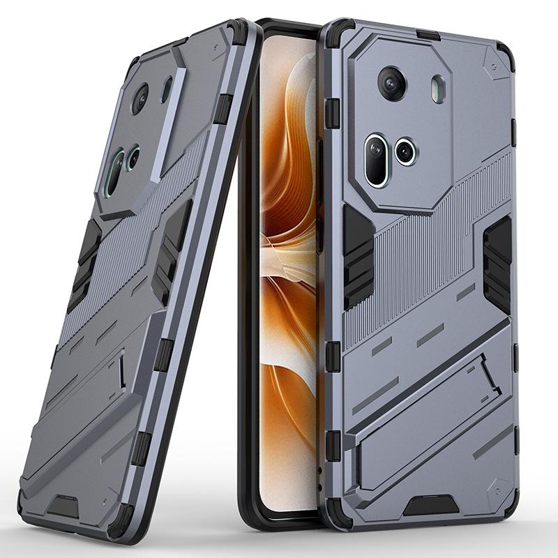 Pro OPPO Reno 11 9 8 7 6 5 Pro Plus 5G Pouzdro Nárazuvzdorné Pancéřové Zadní Krytí Ochrana proti Pádu Stojánek Coque Pouzdra