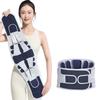 4-Spring Support Knitted Compression Belt Posture Corrector Lumbar Waist Support  Men Women Unisex